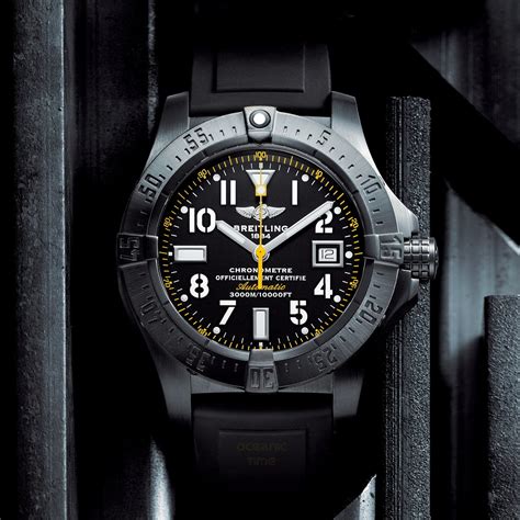 breitling avenger blacksteel code yellow|Breitling Avenger Seawolf Blacksteel Code Yellow.